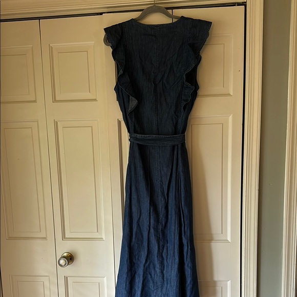 NWT Loft Denim Sleeveless Dress - Picture 6 of 12